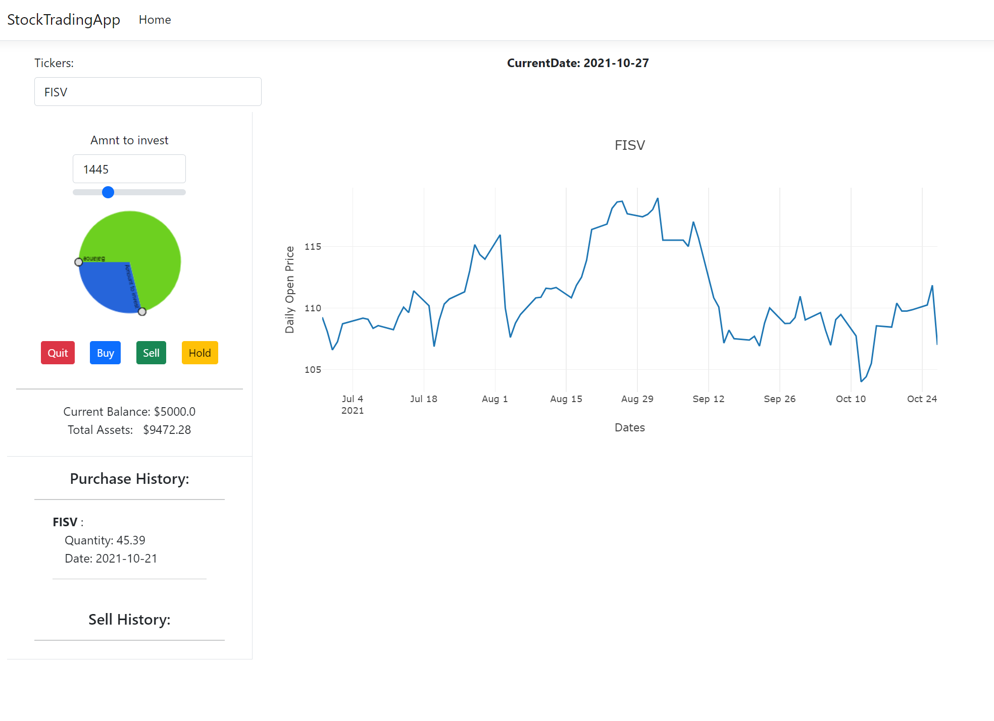 Stock Trading App